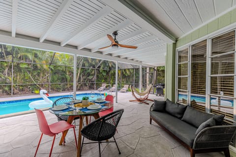 Enjoy seamless indoor-outdoor living with a spacious patio.
