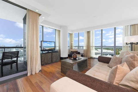 Living Room with Skyline View