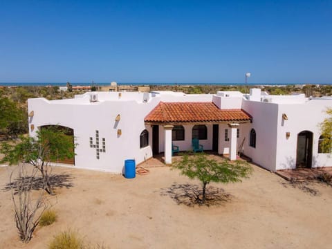 See the welcoming front entrance of Casa Frazier in El Dorado Ranch San Felipe Baja California — private parking and easy access included.