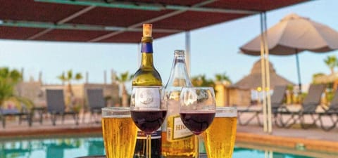 Rancho Percebu San Felipe Baja Rentals - Drinks by the pool