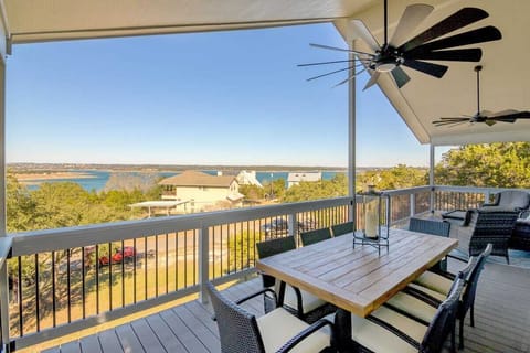 This photo from the balcony does not do justice to the panoramic view!