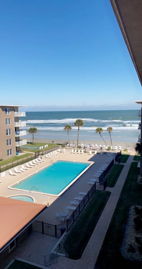 Ocean view from the balcony