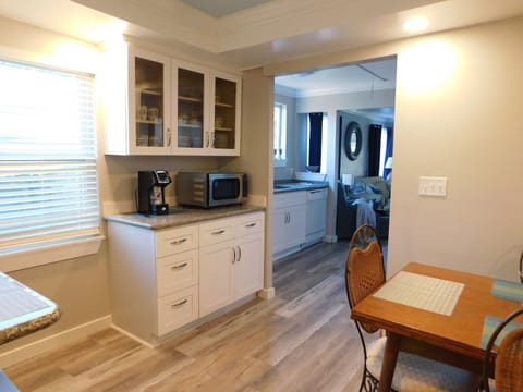 Kitchen and dining room have everything you'll need for cooking a feast