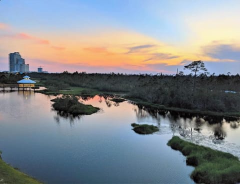 View from condo balcony