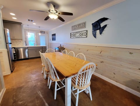 Dining room in convenient to the full kitchen.