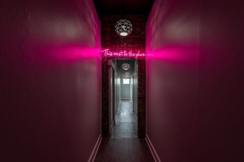 Shared hallway entrance to both apartments