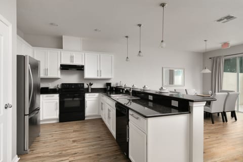 Our kitchen is fully equipped for cooking up delicious meals during your stay.