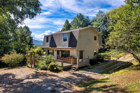 View from the driveway