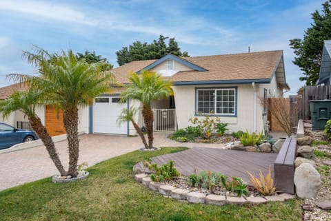 Welcome to PISMO BEACH GEM, a best value three bedroom family home in Pismo Beach. This home does have AC, fenced backyard and fire table. This home is not pet friendly.