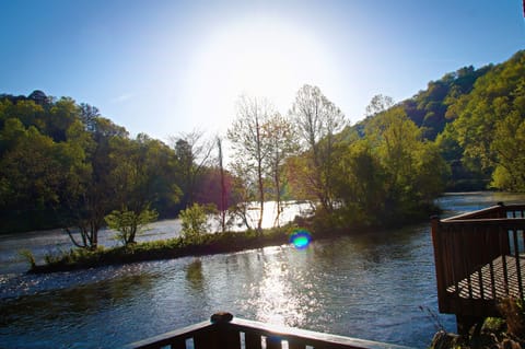 Sunrise from the deck