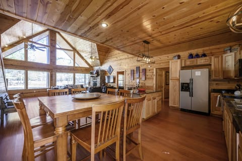 Dining area by kitchen to share family meals