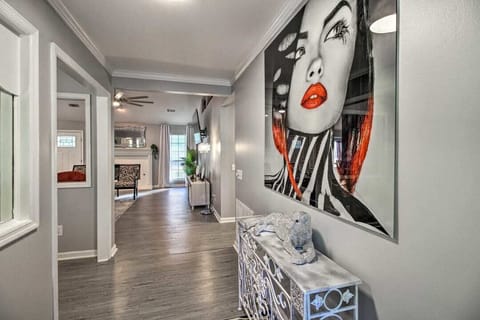 Front entrance to this beautiful home