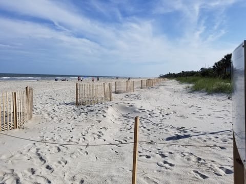 Our Beach!  private, clean and sugar sand!!