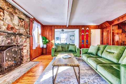 [Living Room, Downstairs] Sit back and watch the flames dance in the firepit while enjoying the water views.