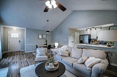 Living and Dining area.
