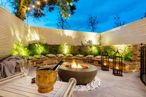 Outside area is the perfect chill out place to gather with friends and famiy