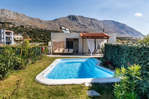 pool and garden