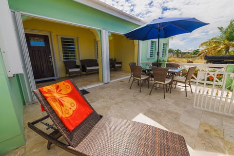 Outdoor Patio; great for morning coffee or late night wine!