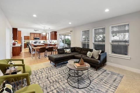 Open Concept allows Conversations to Flow Freely while the Culinary Chefs Use their Skills in the Kitchen