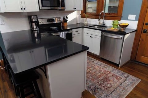 Fully stocked kitchen