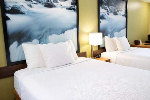 In-room safe, desk, iron/ironing board, free cribs/infant beds