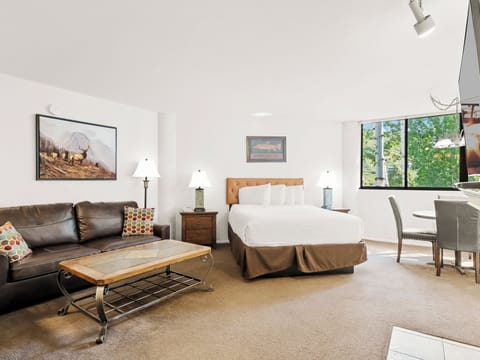 Living Area / King Bed