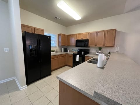 Space to cook a full meal