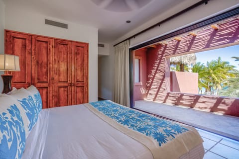 Bedroom and private balcony