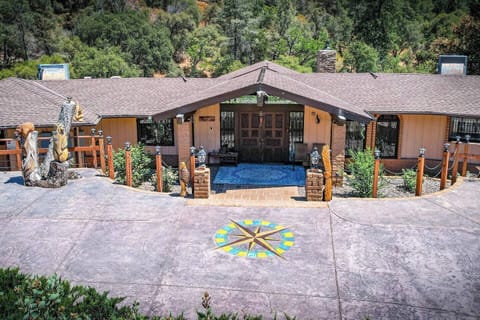 Front of the house - main entry door