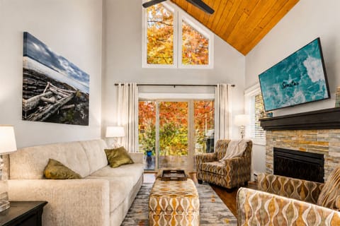 Bright open living space for family time