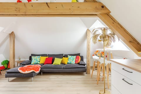 Romantic Studio Suite | Living room | Smart speakers