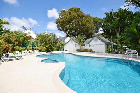 Relax at this amazing pool or head to the beach less than 10 mins away!