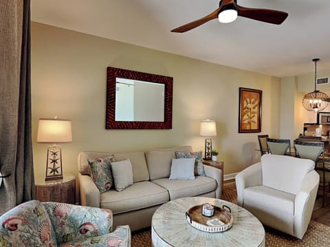 Living Area - Queen Sleeper Sofa