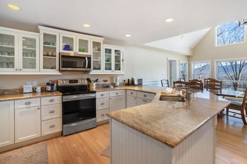 Open Kitchen and Dining Area