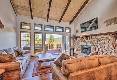Ruidoso Vacation Rental | 2BR | 2.5BA | 1,200 Sq Ft | Steps Required For Access