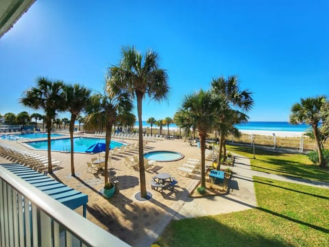 Your incredible view from your private balcony on the 2nd floor. No elevators!!!