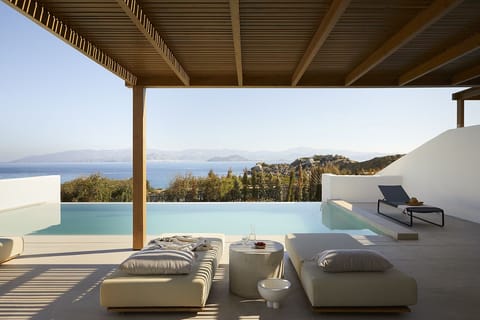 Signature Suite, Private Pool, Sea View | Terrace/patio