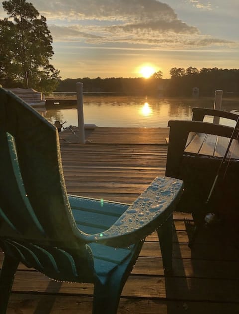 Beautiful sunsets from the dock!