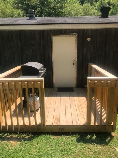 Back deck and Grill