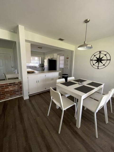 Kitchen with dining area
