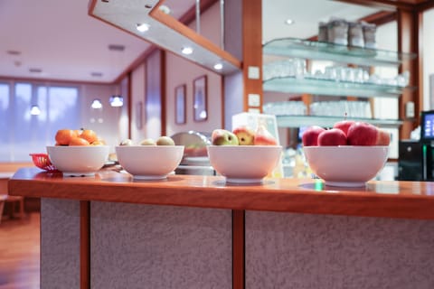 Daily buffet breakfast (EUR 17.00 per person)