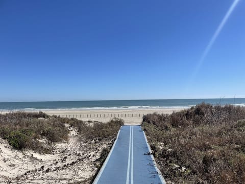 200 yard walk  from condo to beach at mile marker 3.