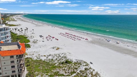 Drone View of our Property looking South on St Pete Beach