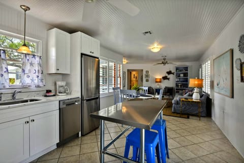 Kitchen with island seating