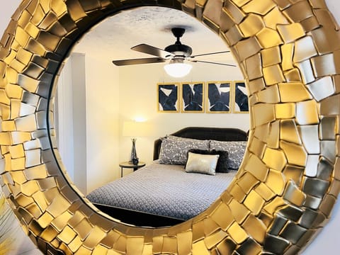 Your comfy King bedroom awaits you!