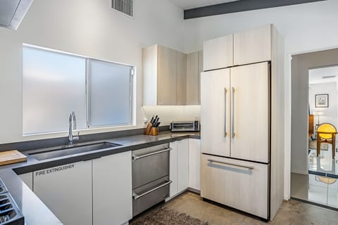 Well-stocked kitchen