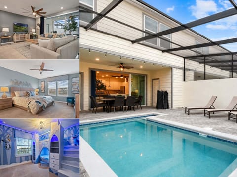 Vacation rental near Disney managed by Orlando rent a villa with a screened in private pool