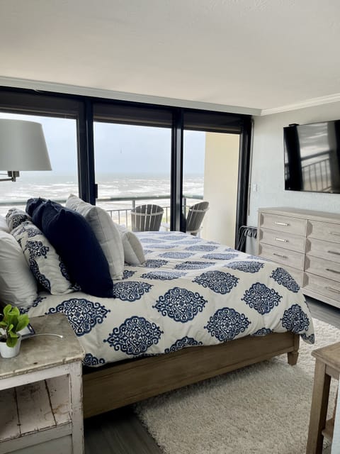 Main bedroom suite with recently added new accessories.