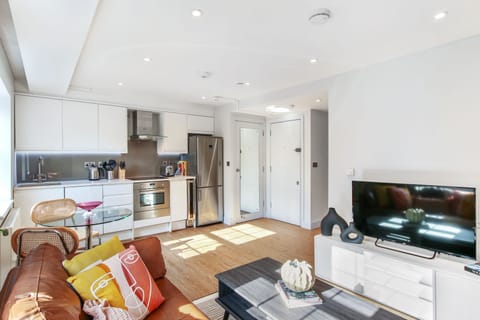 Apartment, 1 Bedroom | Living area | TV