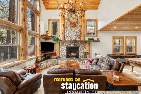 Experience this exceptional Snow Summit Lodge featured on CBS's Staycation show